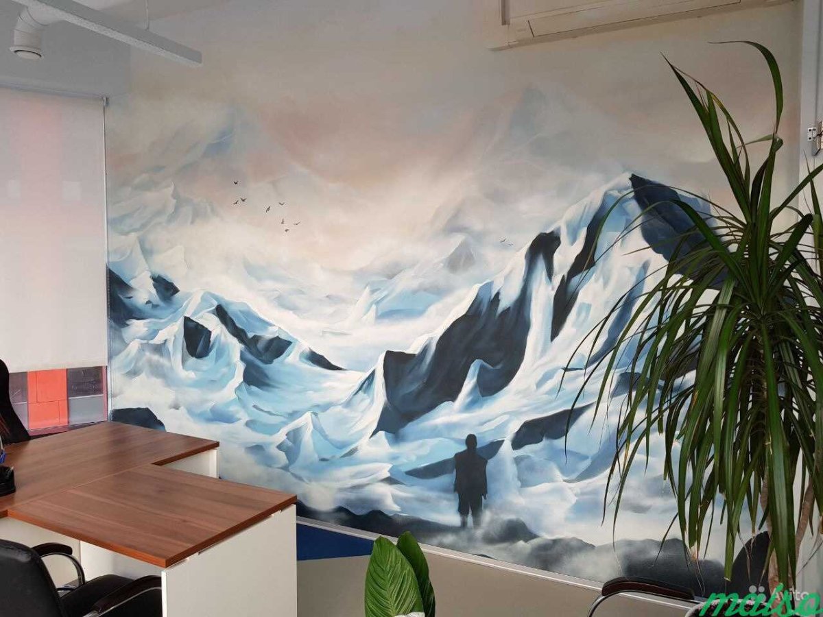 Роспись стен Газпром