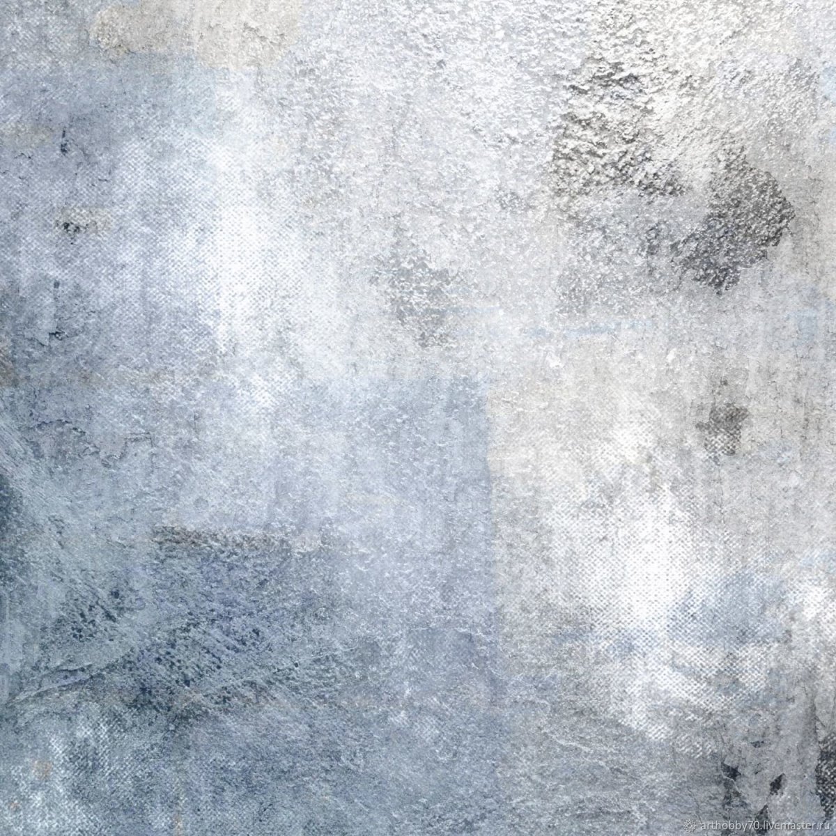 Серо голубая штукатурка