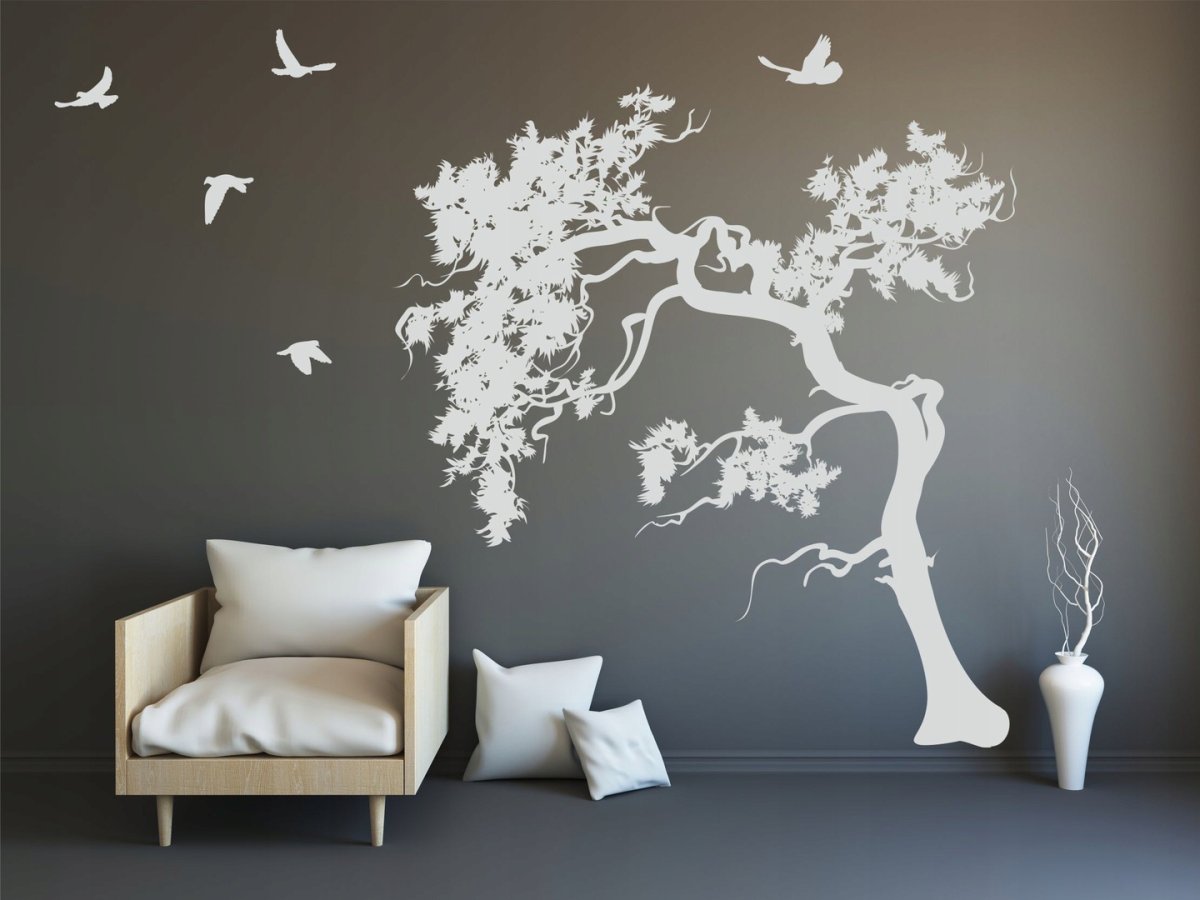 Наклейка на стену Совята