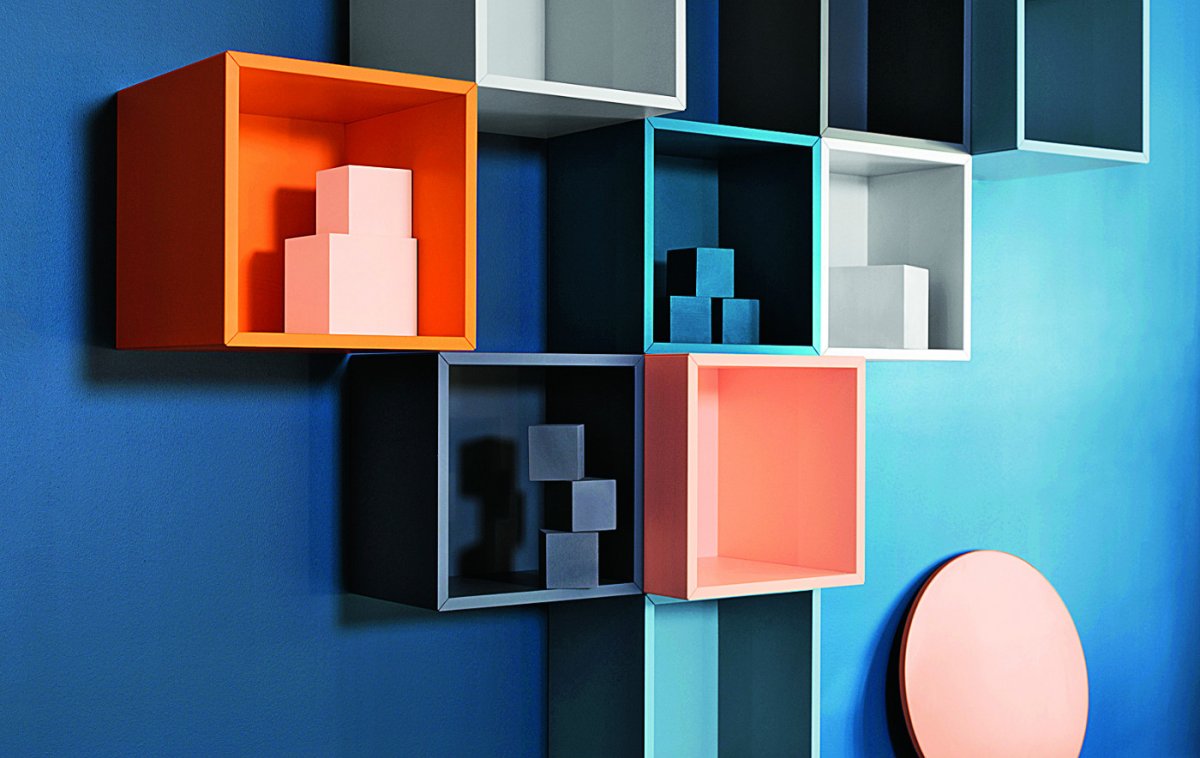 Полки квадратные икеа ЭКЕТ