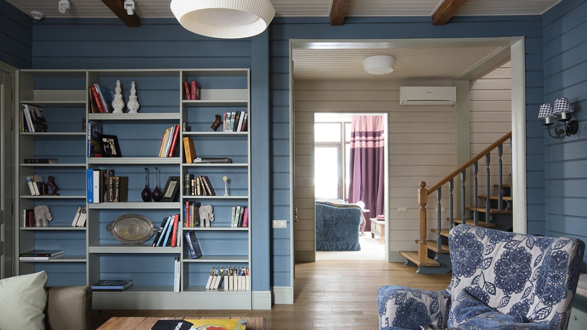 Имитация бруса внутри Тиккурила