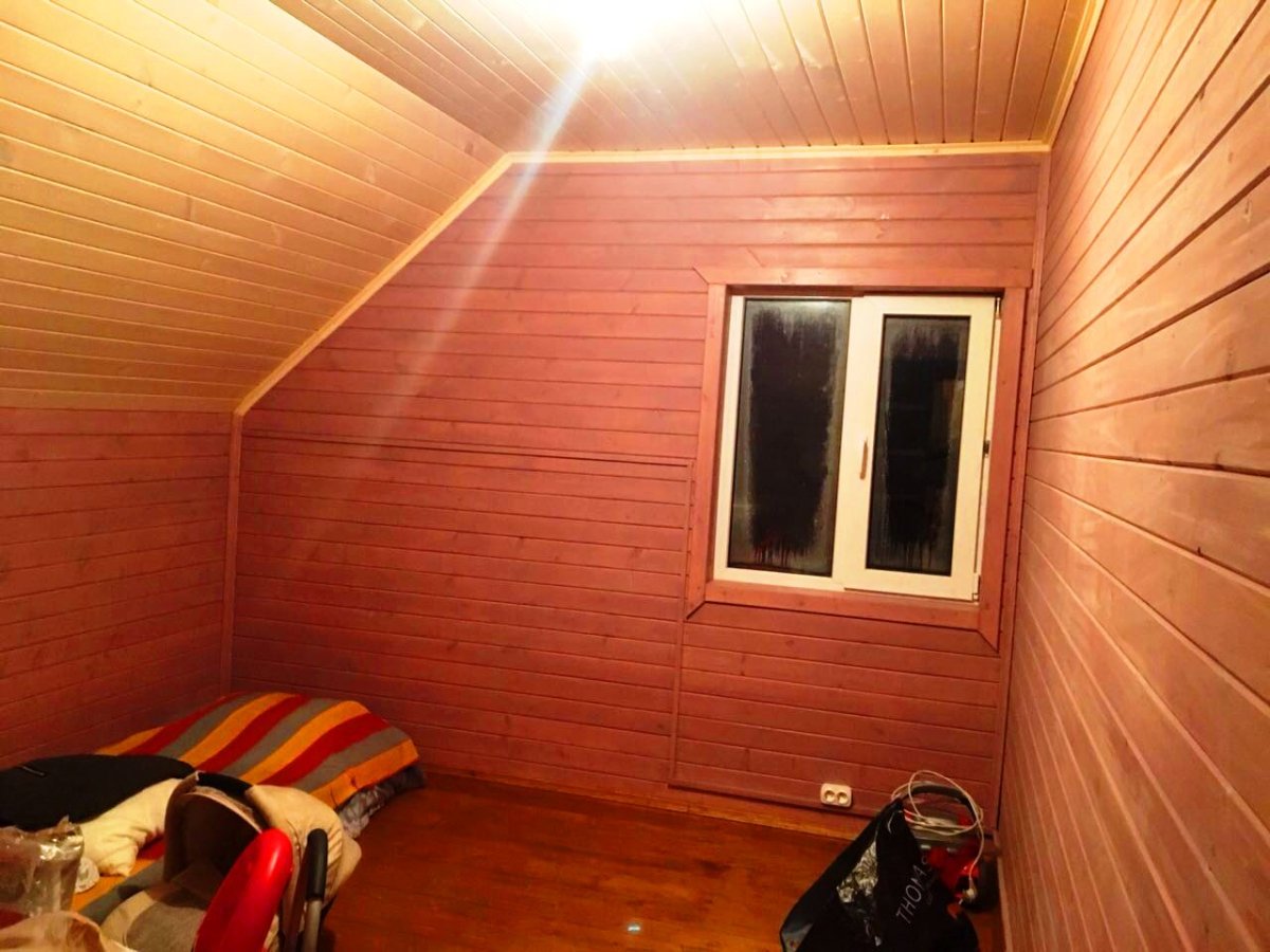 Крашеная вагонка