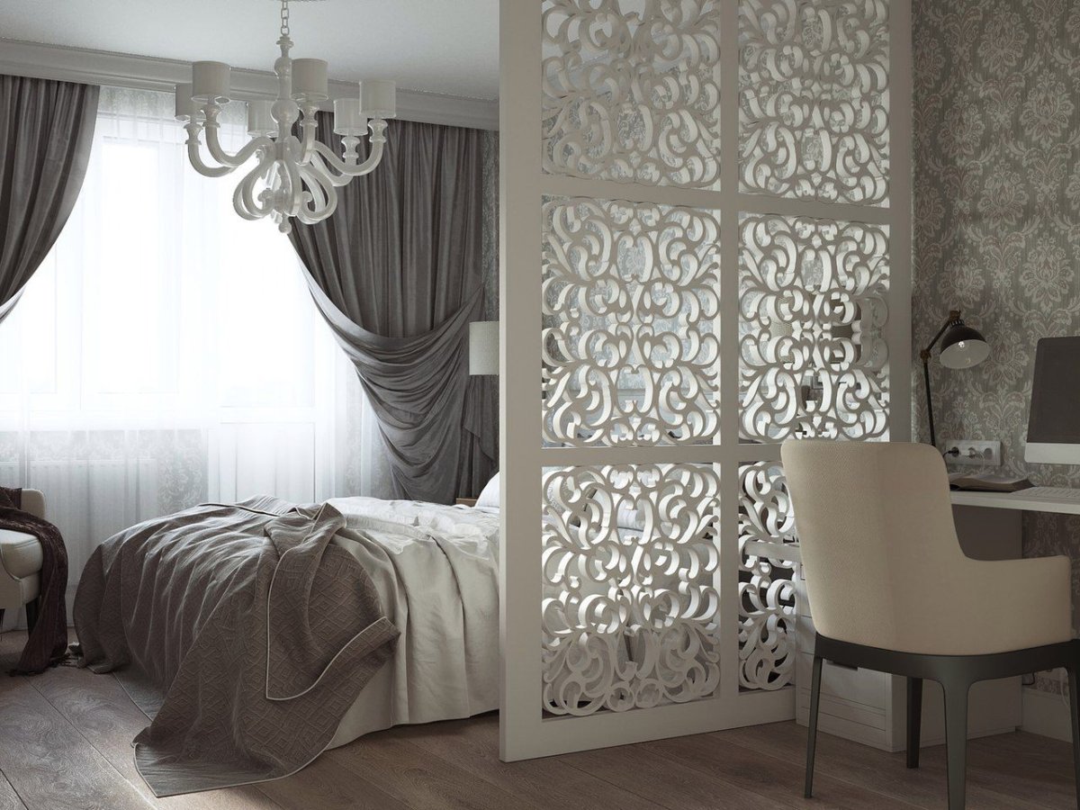 Шторы перегородки для зонирования