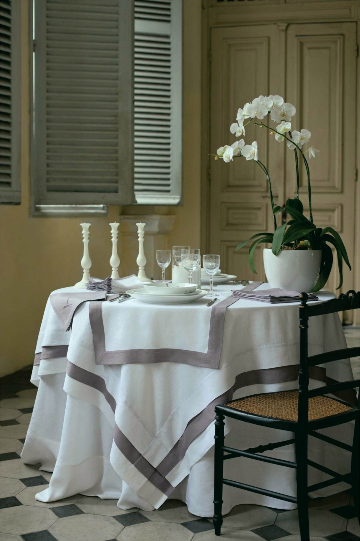 Скатерть в интерьере