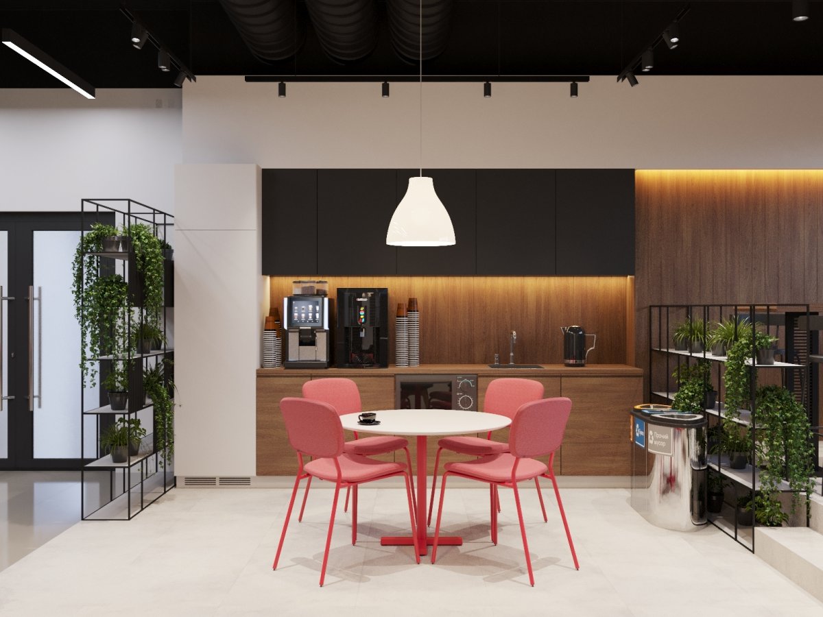 Офис разработчика на кухне