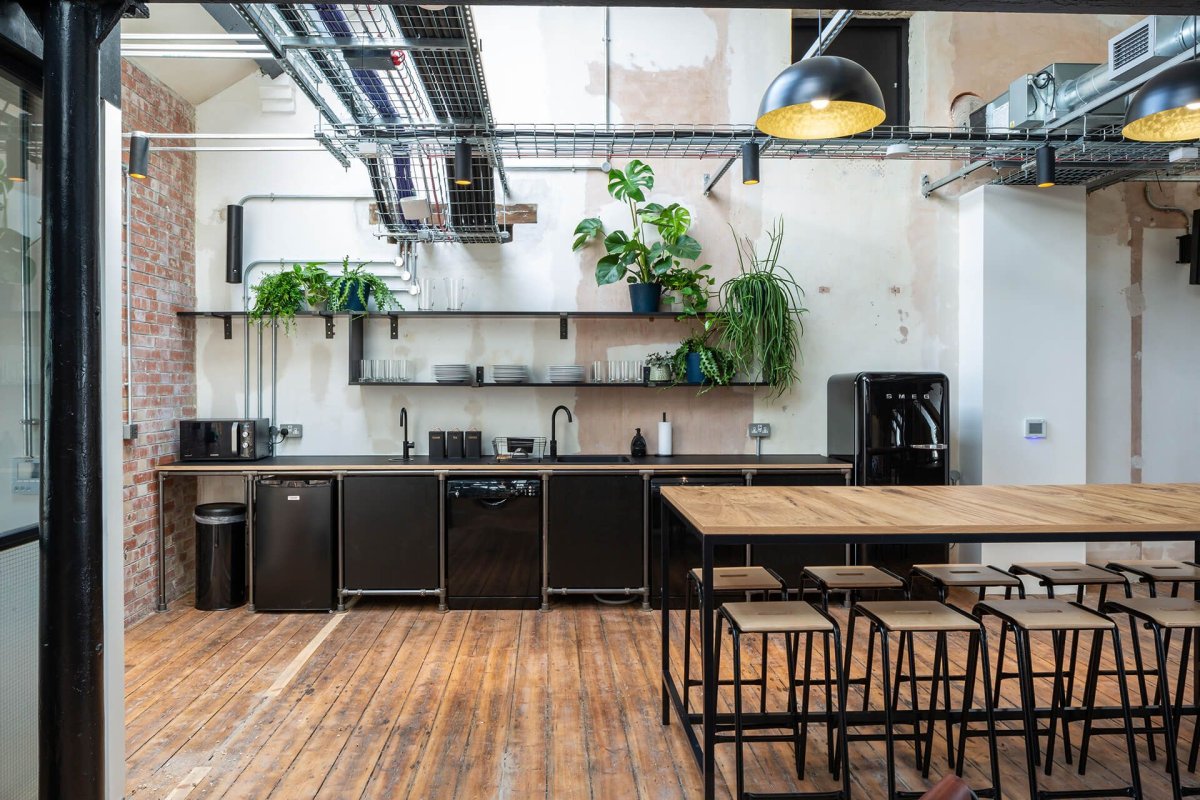 Офисная кухня лофт