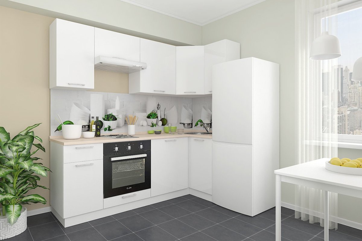 Кухня Белла хофф белая