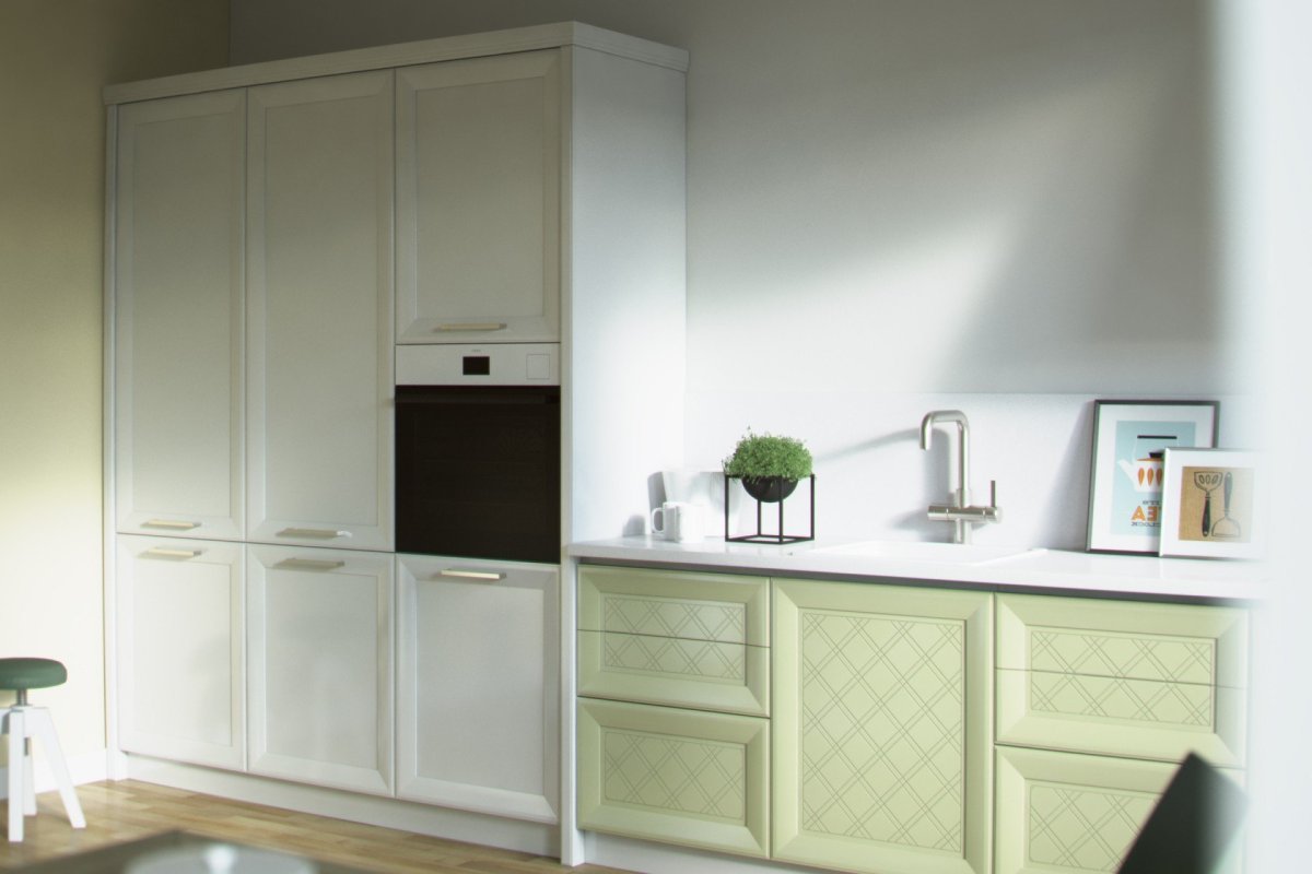 Кухня Белла хофф белая