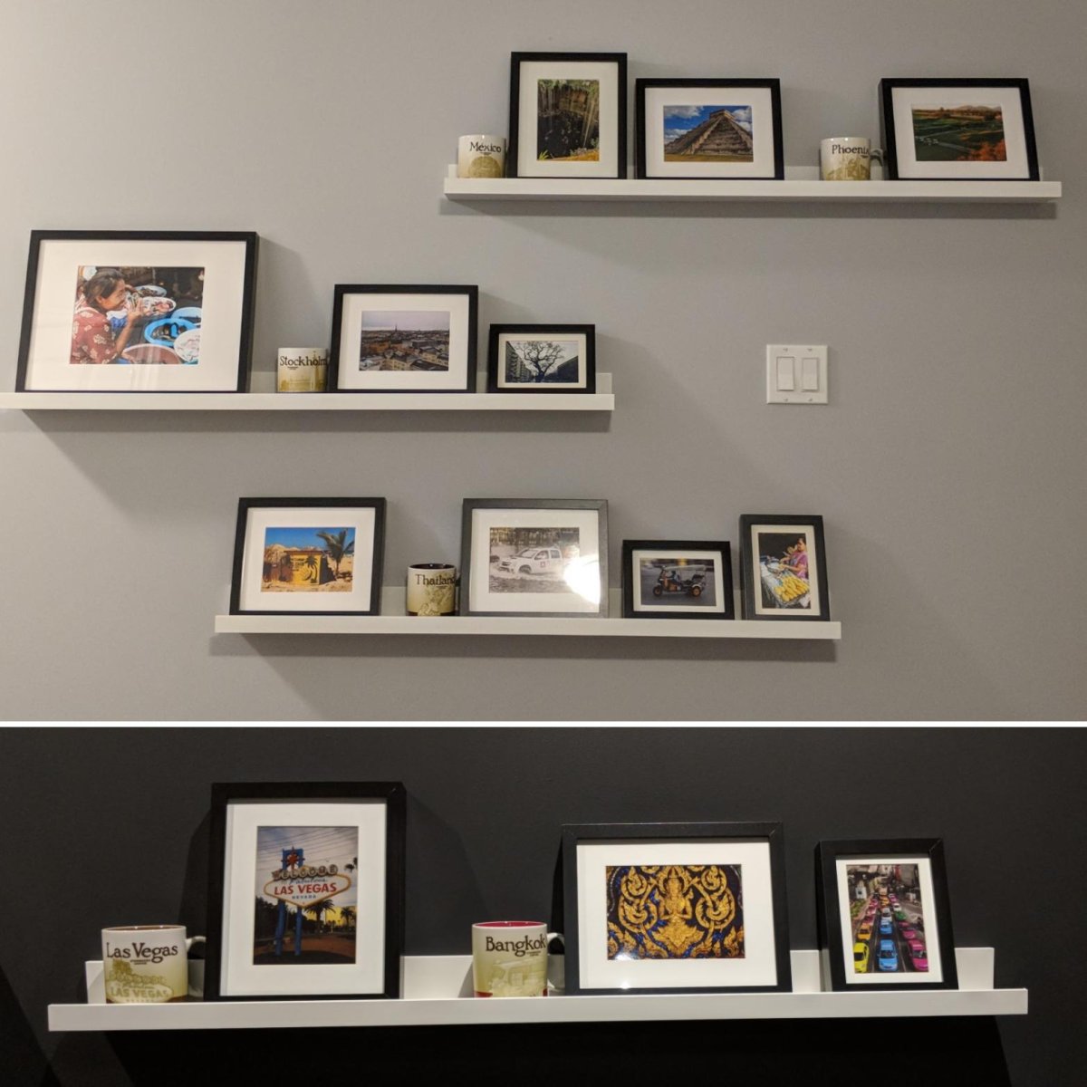 Полки для картин