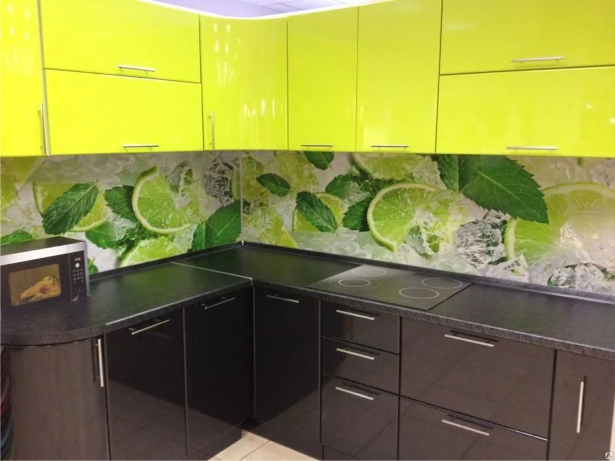 Воротник для кухни из пластика