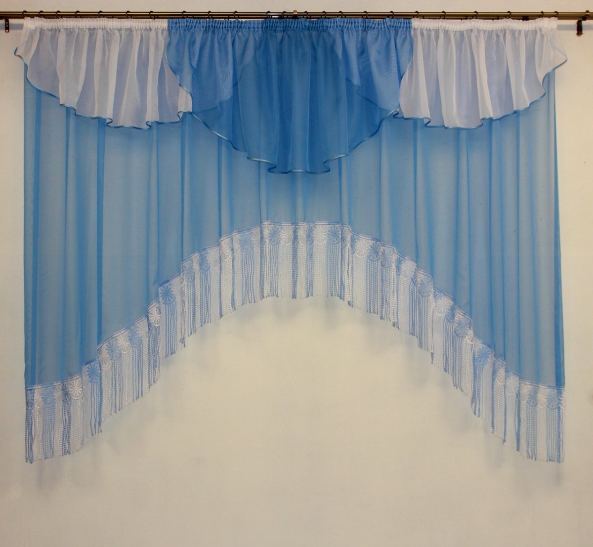 Штора арка для кухни