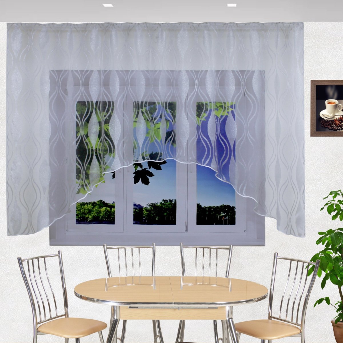 Шторы тюль арка