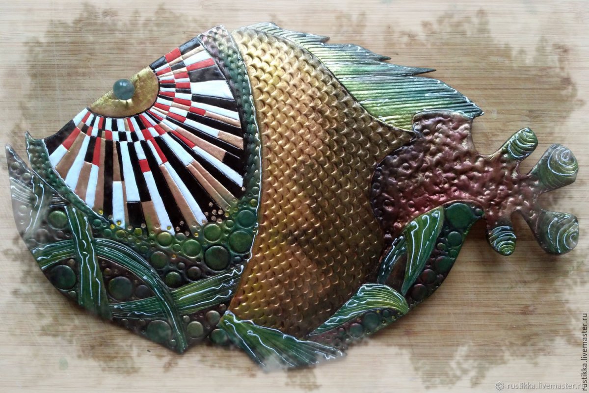 Настенное панно рыба