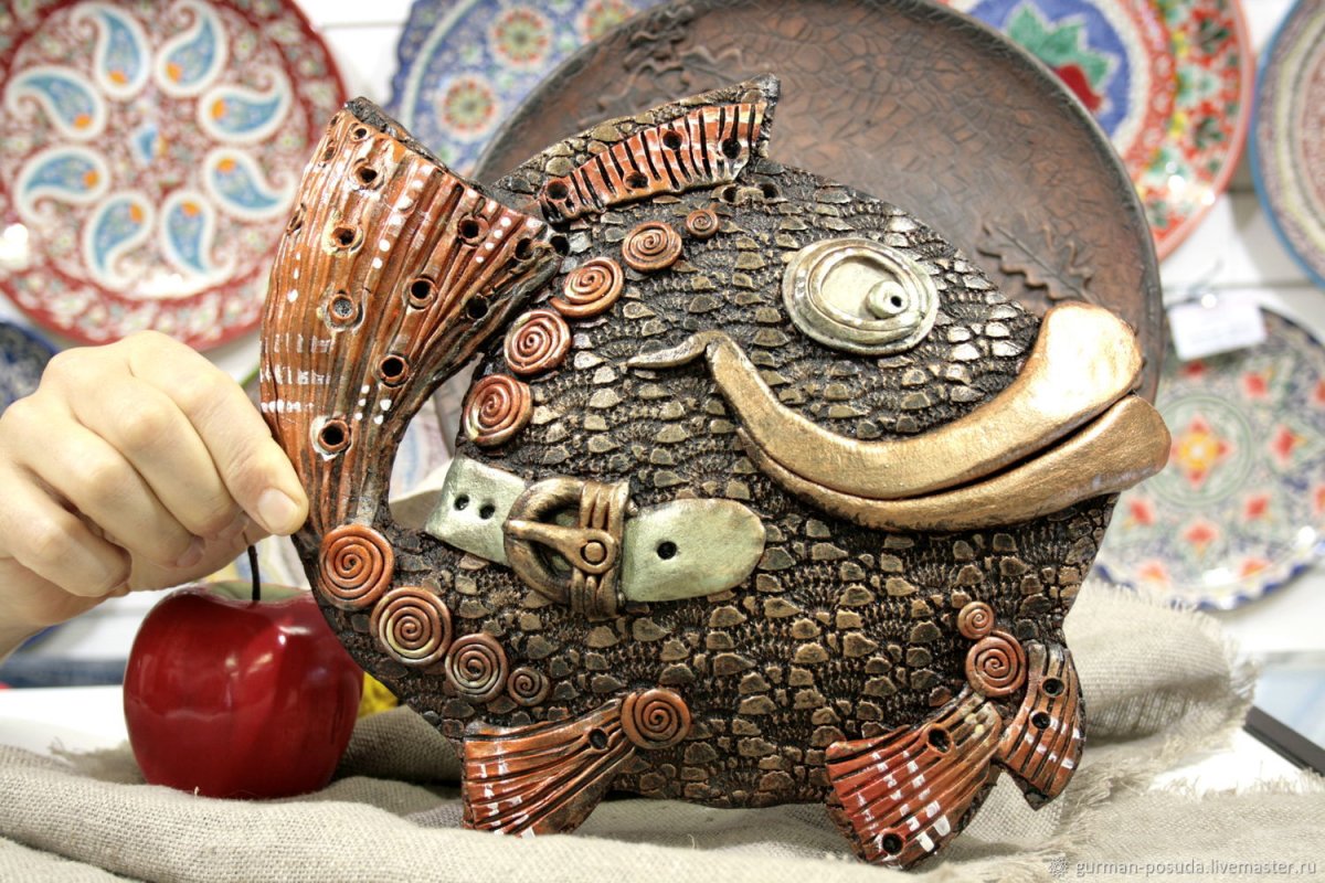 Панно рыбки