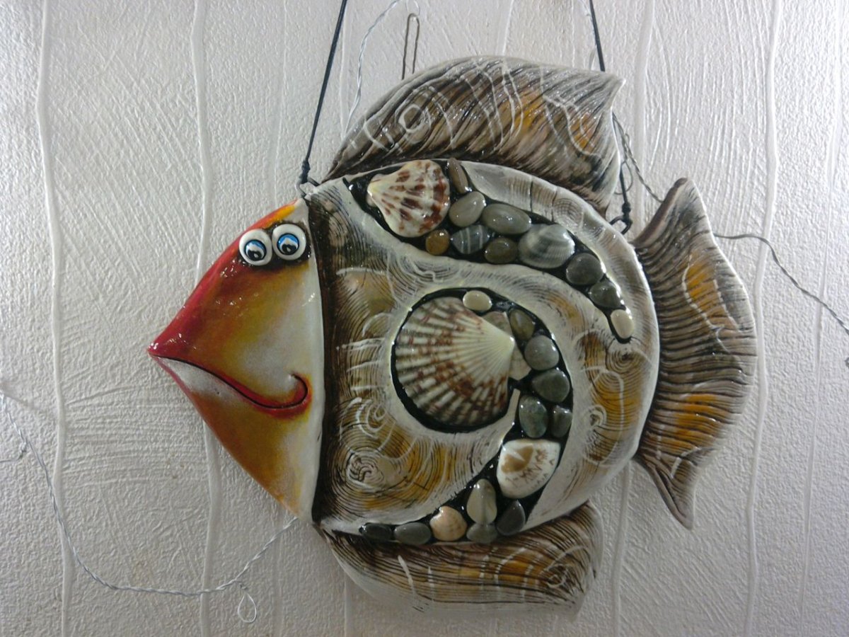 Конаково панно рыба