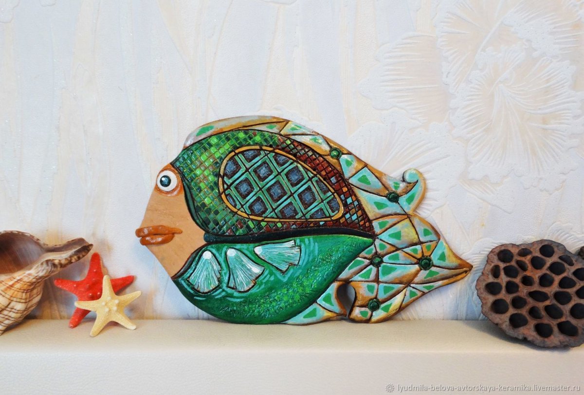 Панно "рыбка 2"