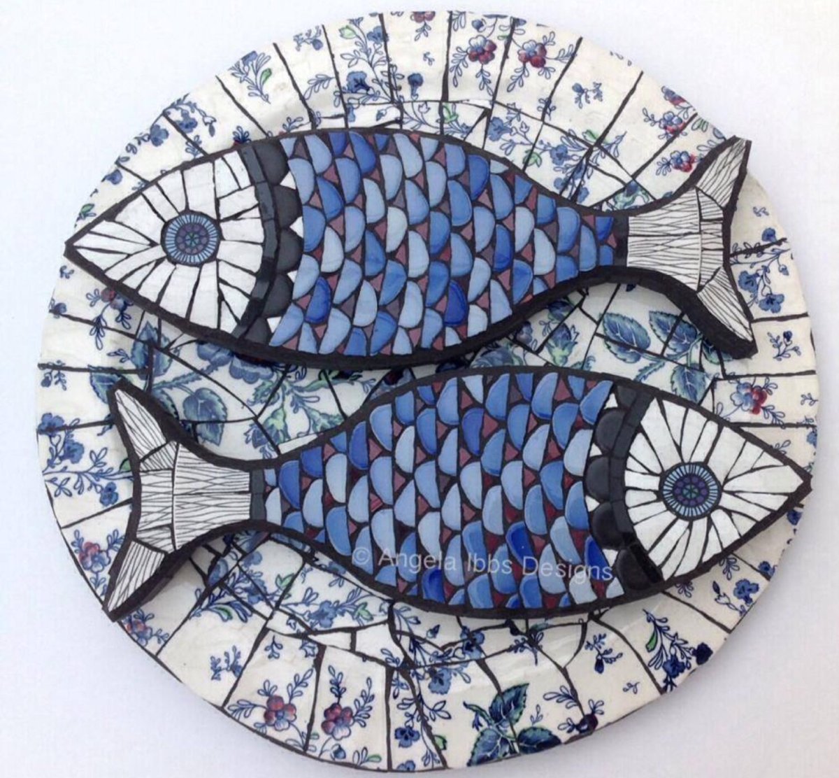 Рыбка из мозаики