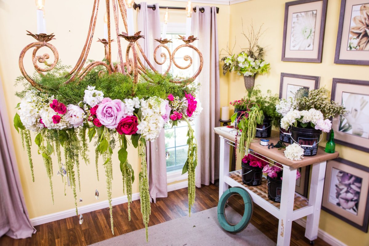 Интерьер салона цветов