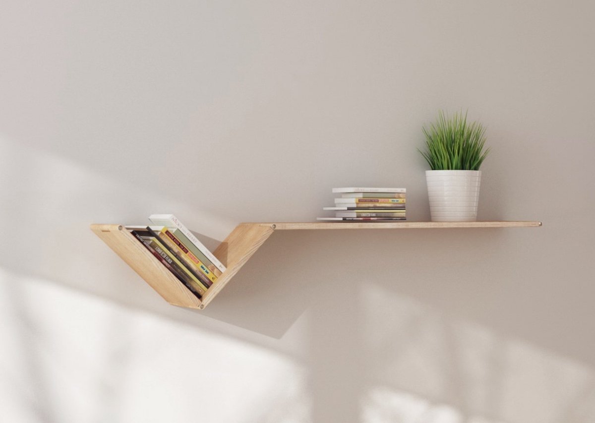 Полки со скрытым крепежом