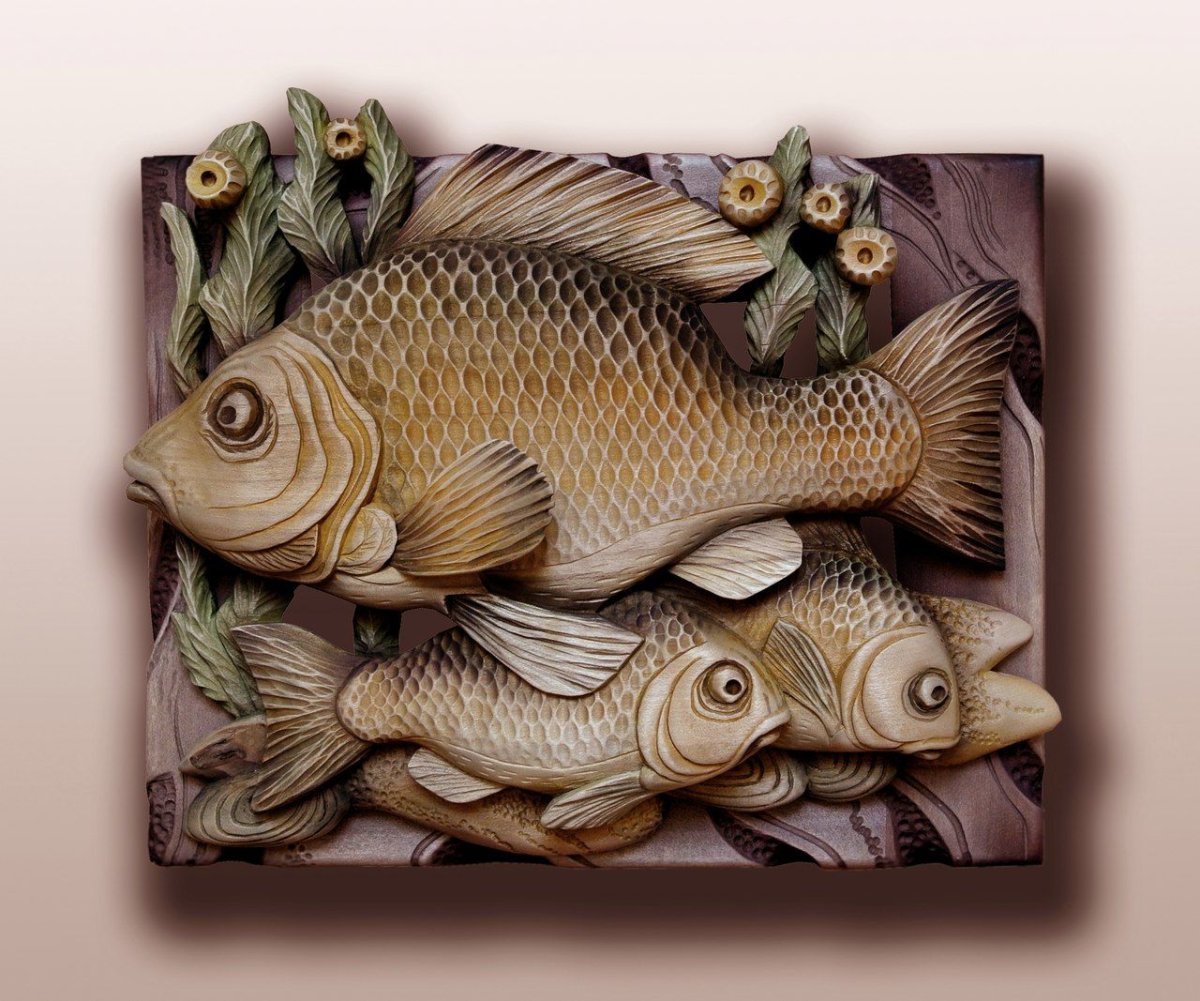 Панно рыбы
