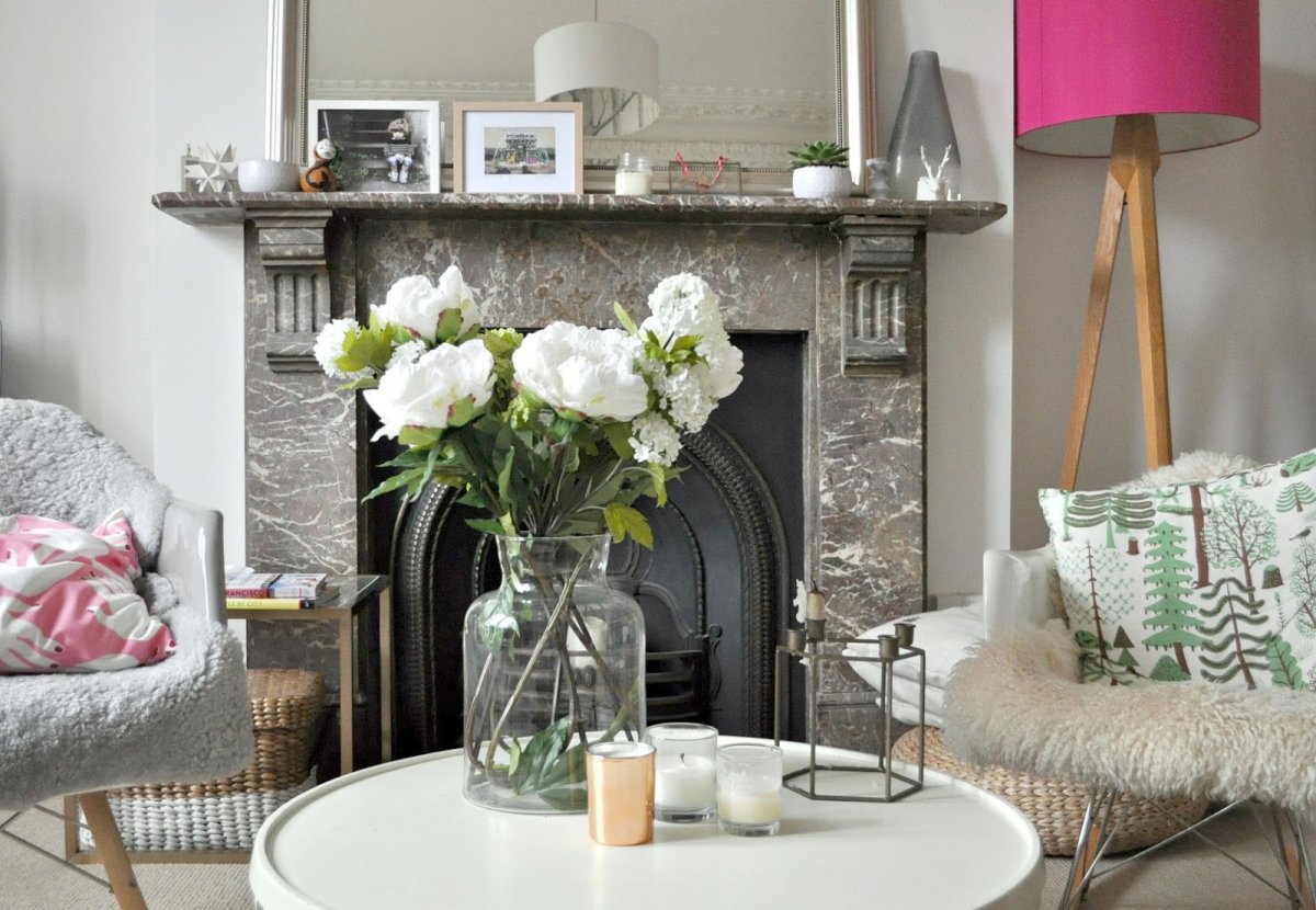 Декорации из цветов