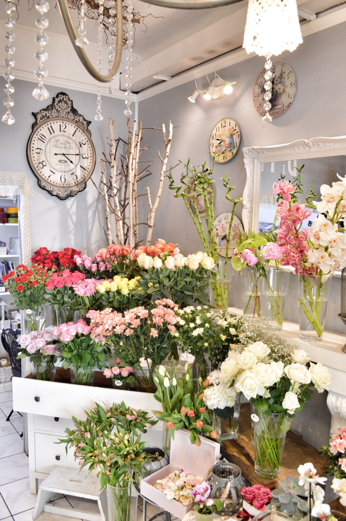 Цветочные композ