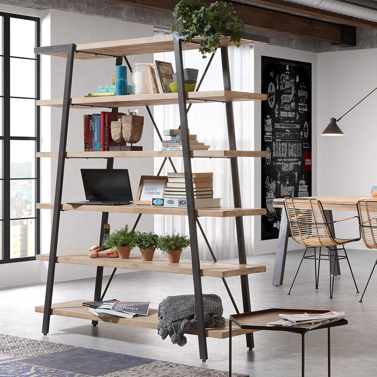 Дизайнерские деревянные полки