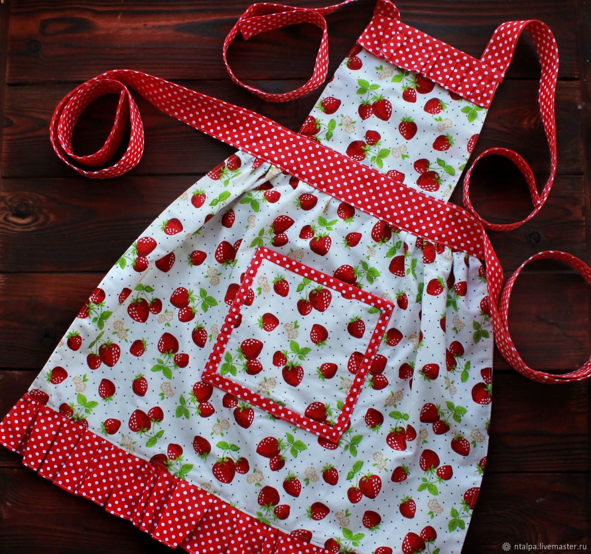 Лоскутный фартук