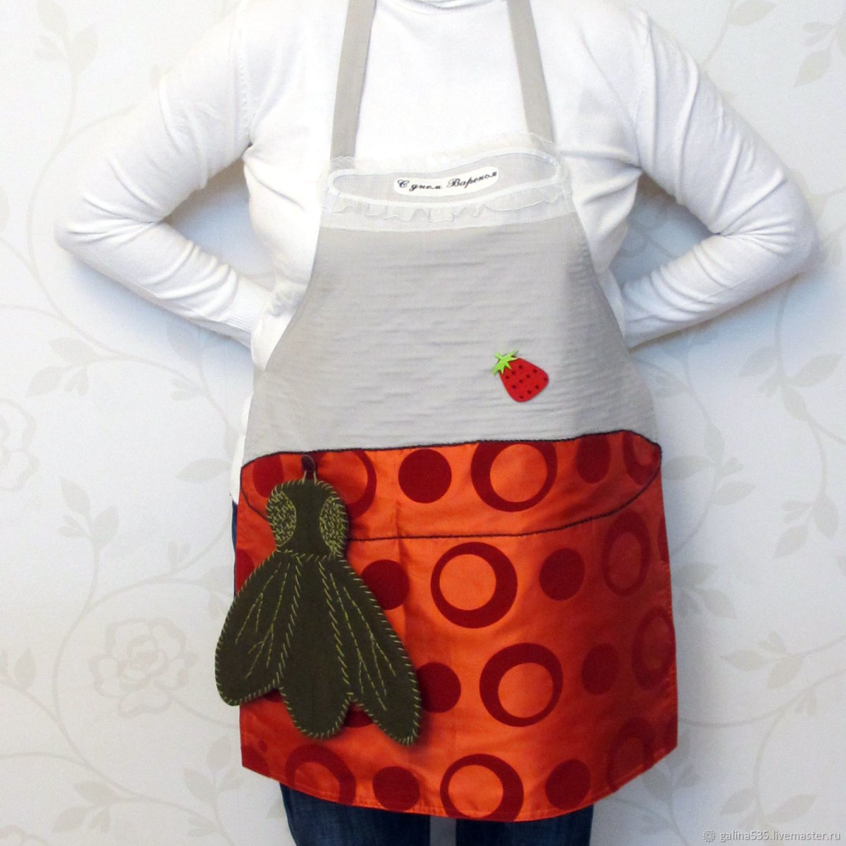 Фартук для девочки сшить своими руками