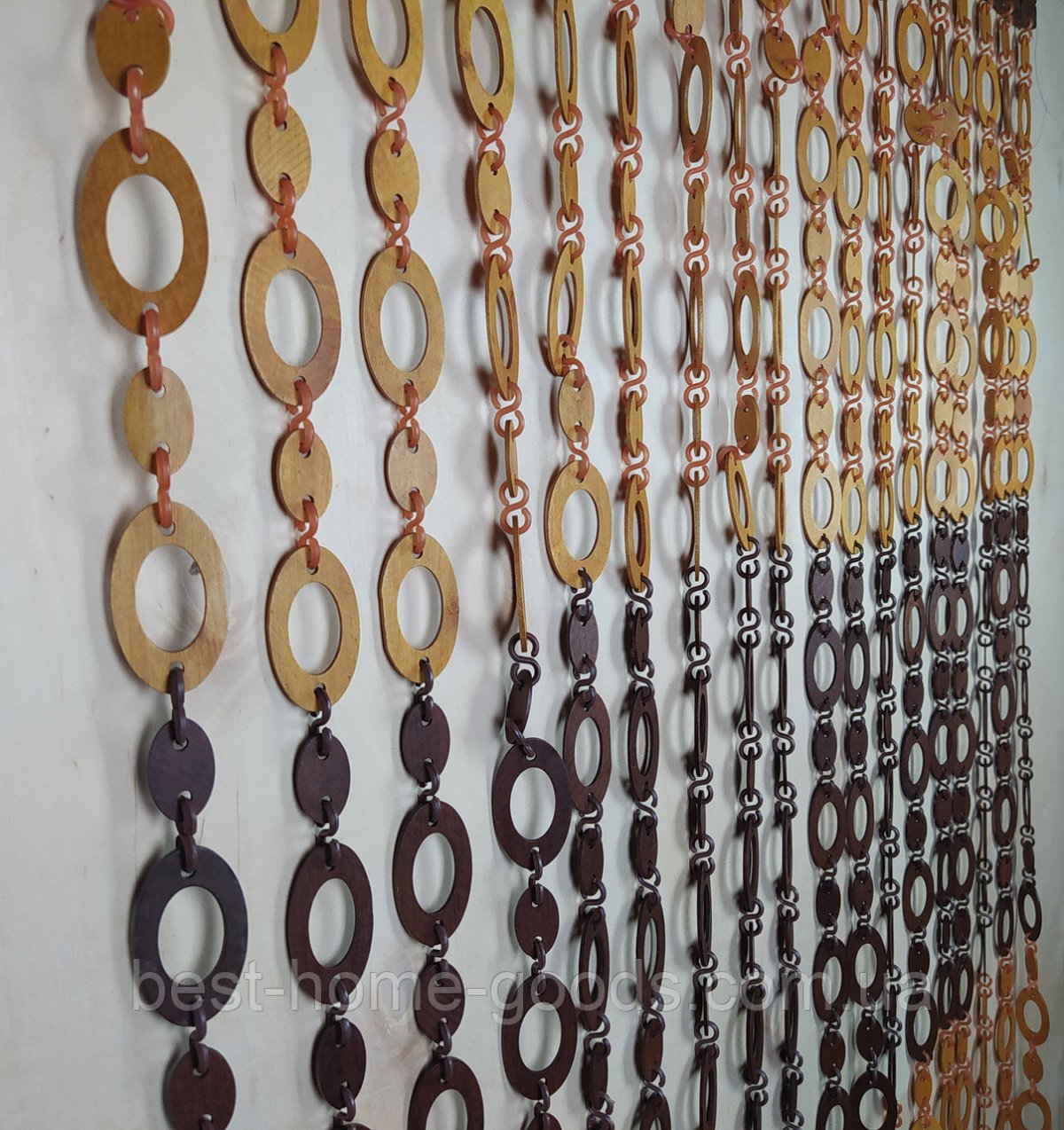 Шторки на дверной проем