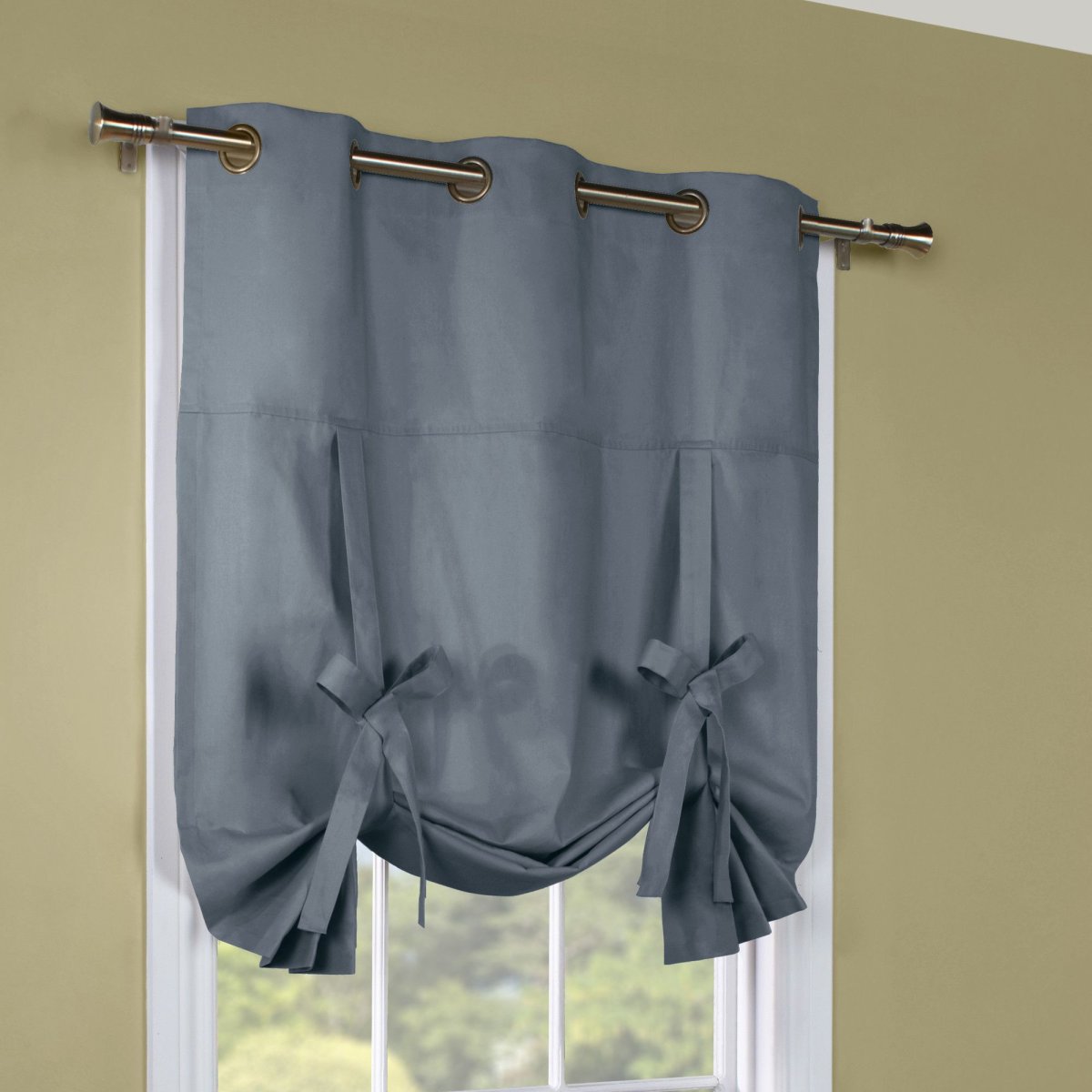 Шторы на завязках