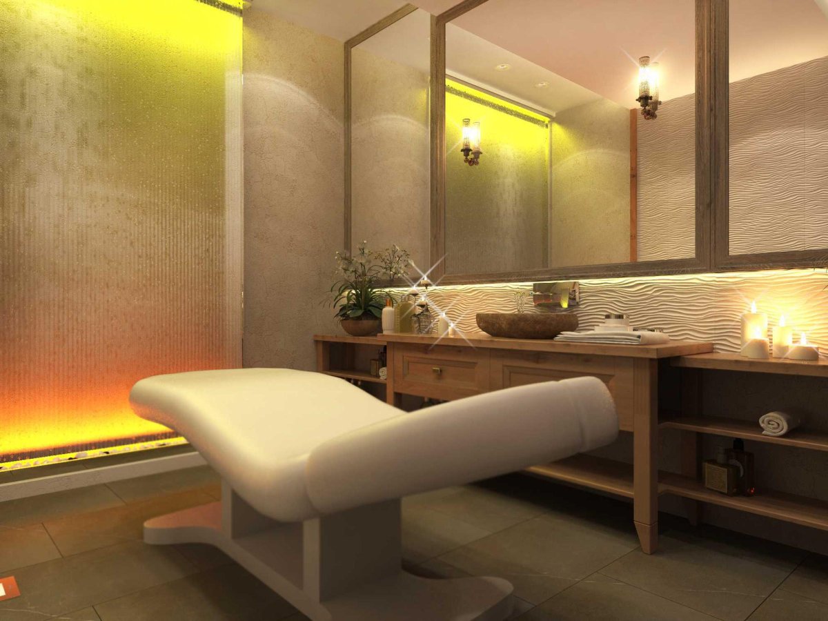 Интерьер массажного кабинета в Восточном стиле