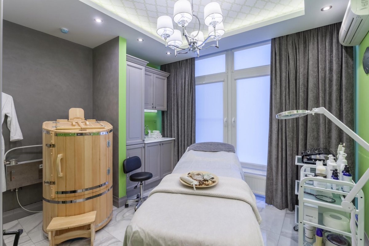 Интерьер массажного кабинета в квартире