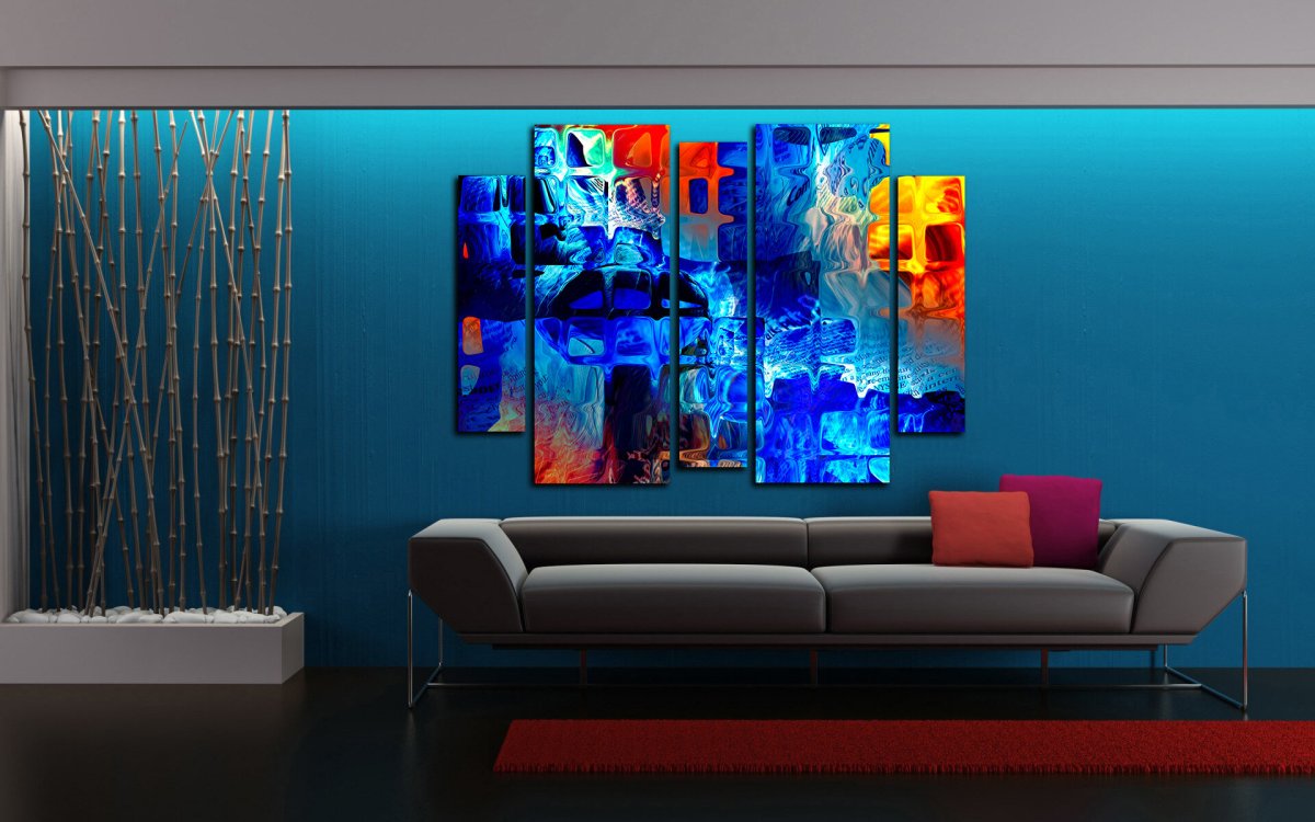 Картины абстракция для интерьера