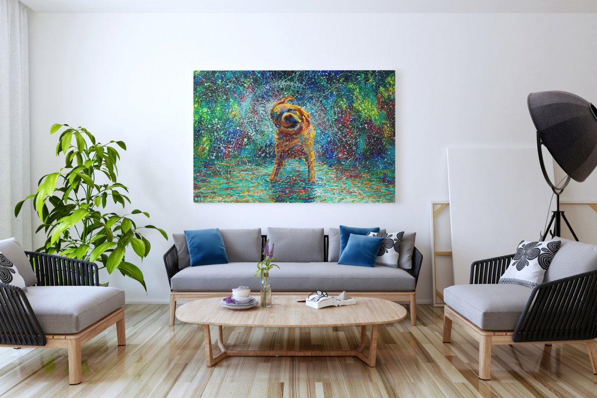 Интерьерная живопись лендинг