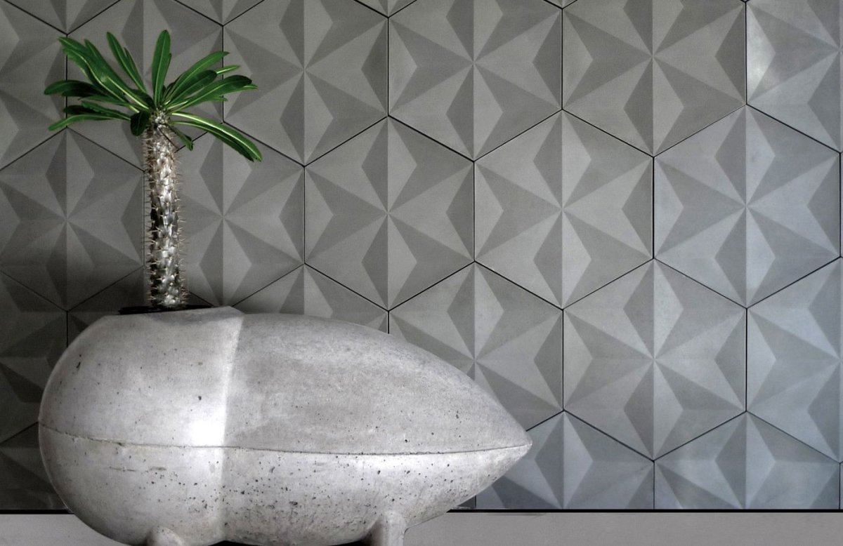 Декоративная бетонная плитка