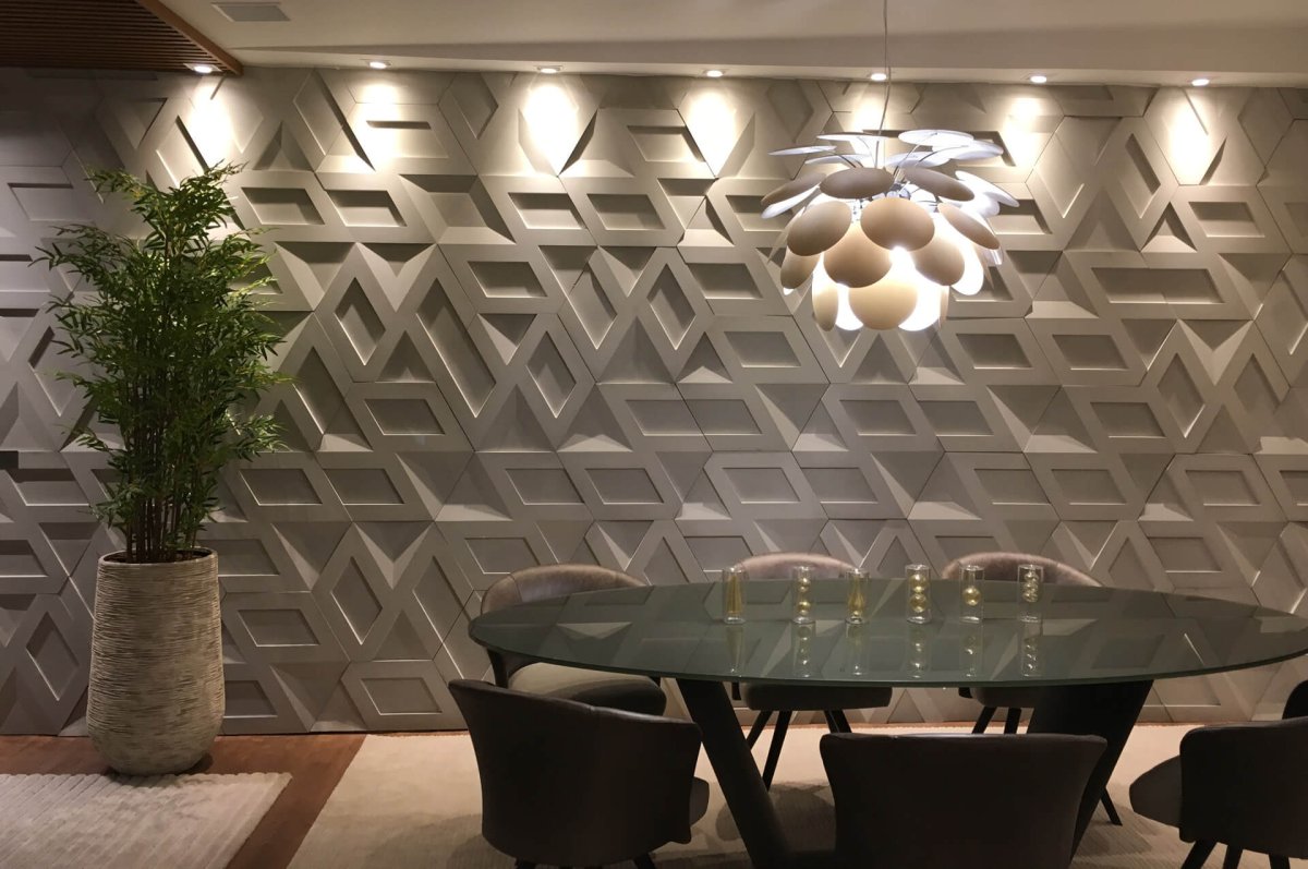 Гипсовые 3d панели Makao