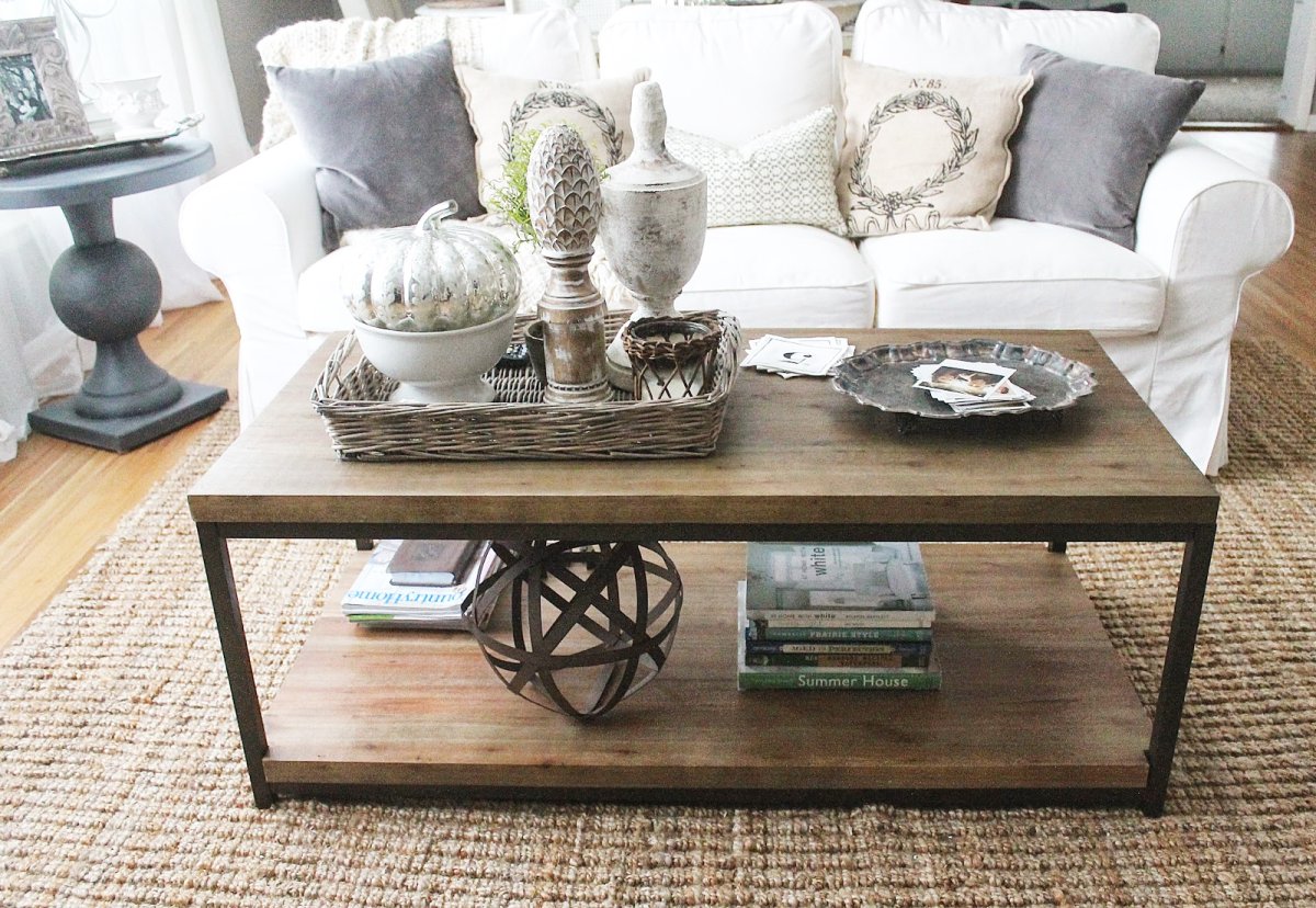 Декорация на журнальный столик