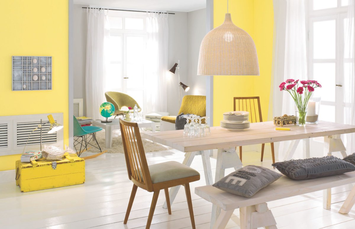 Желтая спальня