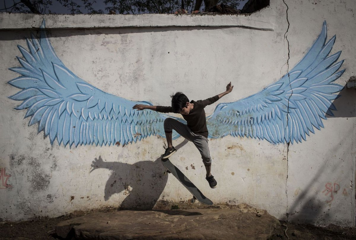 Граффити Крылья