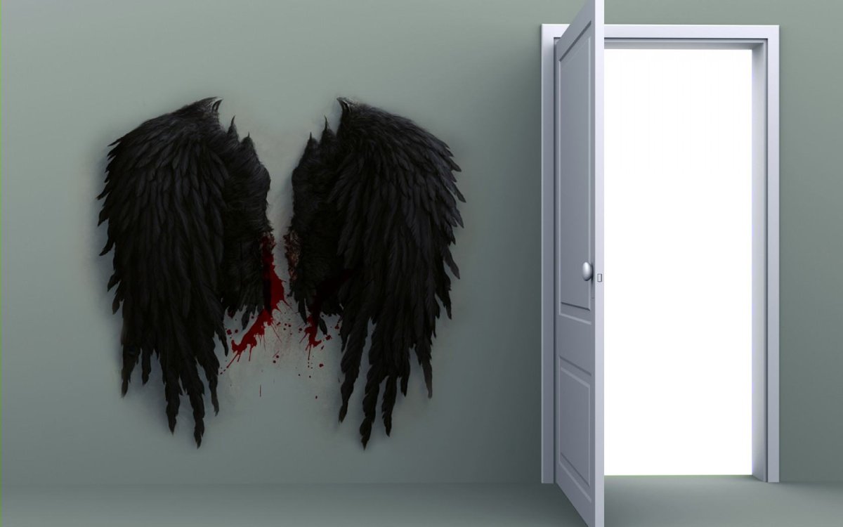 Крылья на стену декор