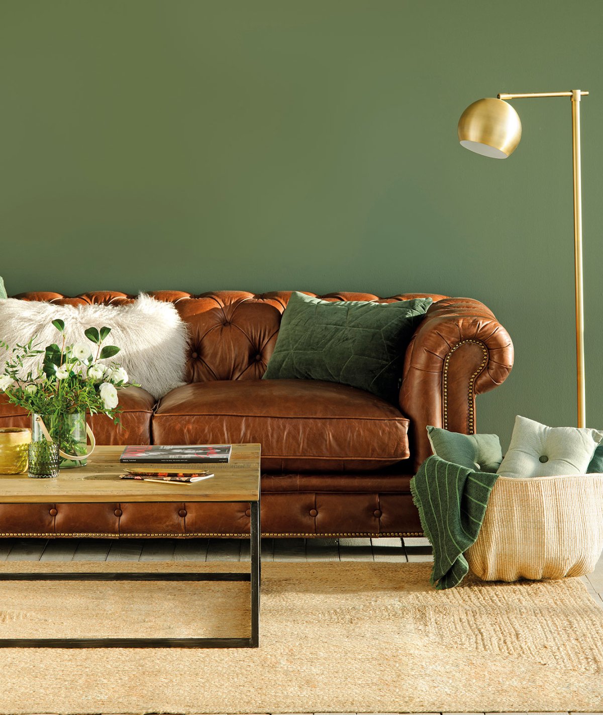 Картины для зеленой спальни