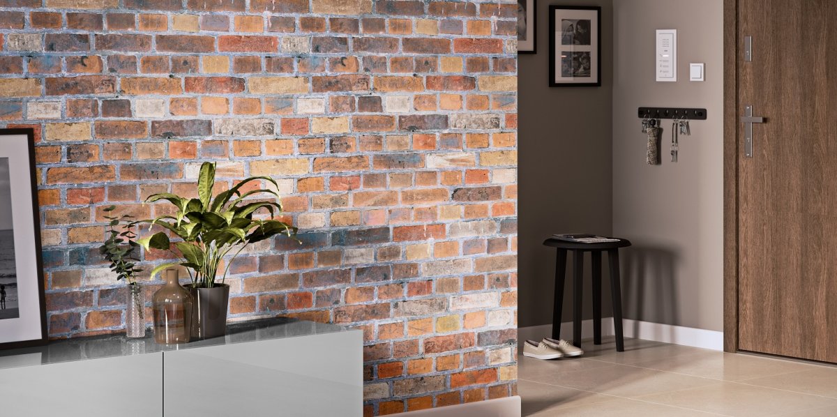 Регул кирпич ретро белый