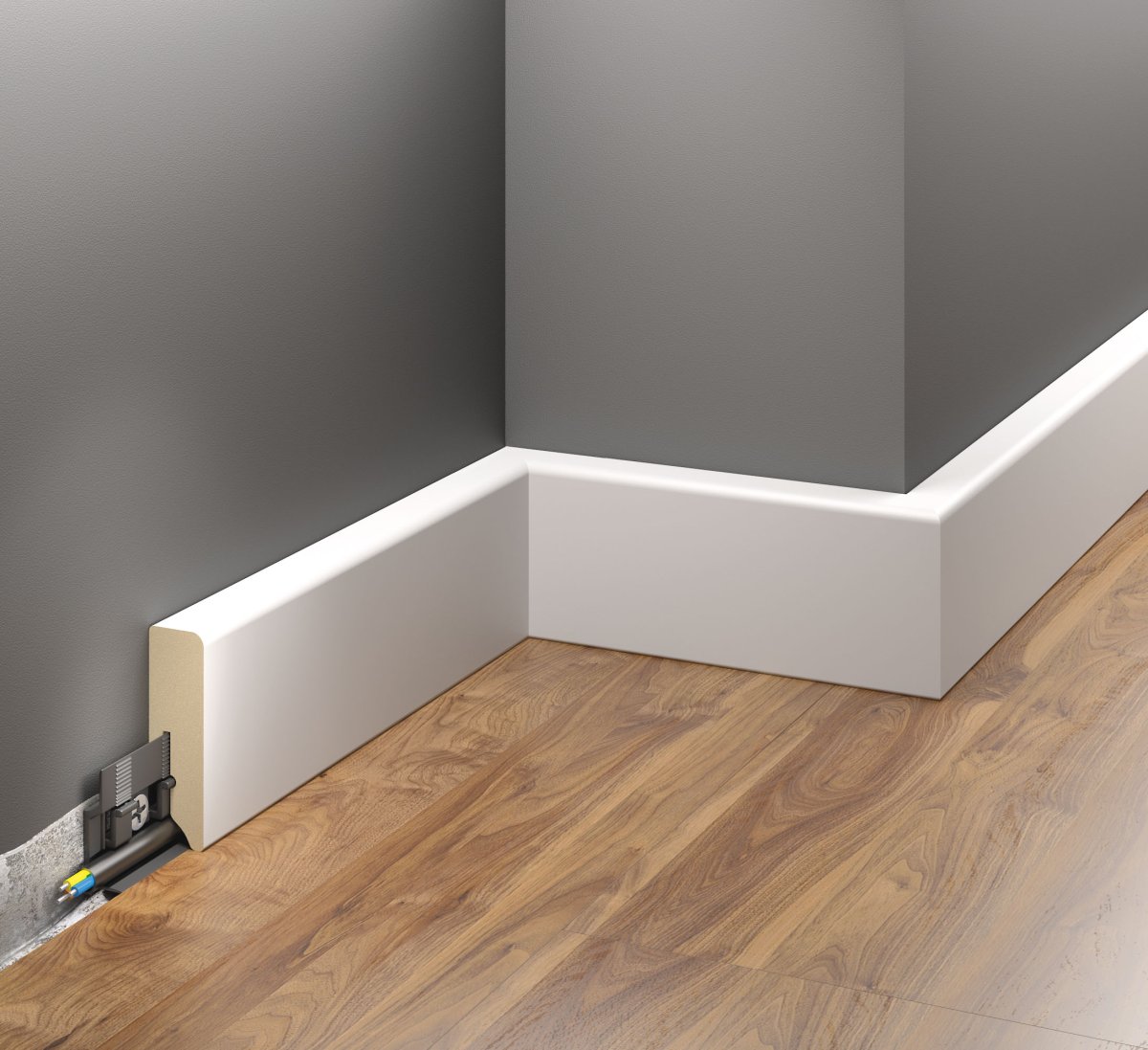 Плинтус MDF Baseboard 70х15х2400