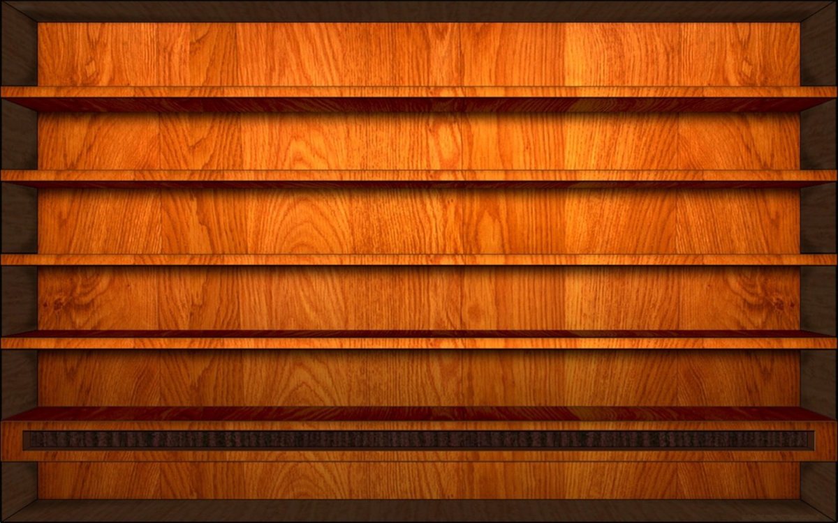 Интерьер с полками