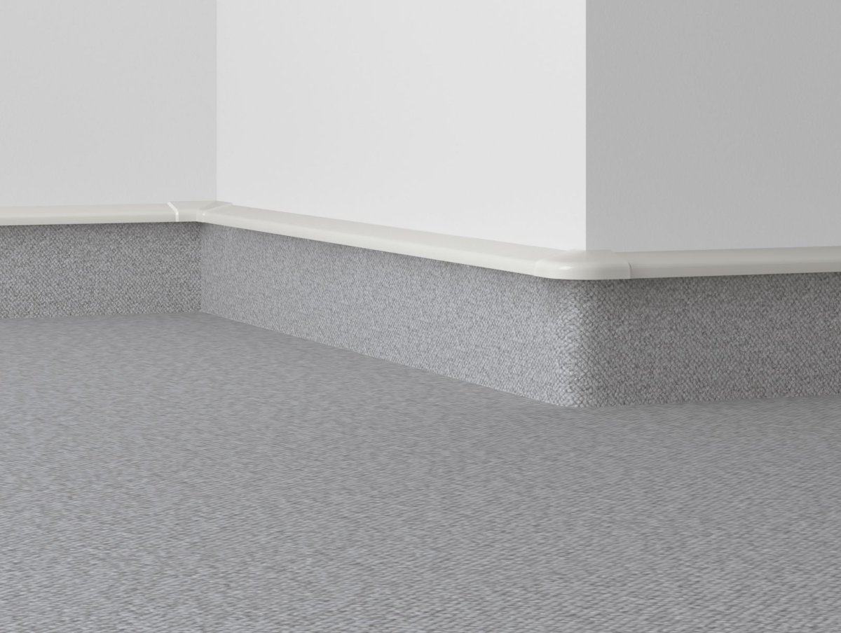 Укладка линолеума с заводом на стену