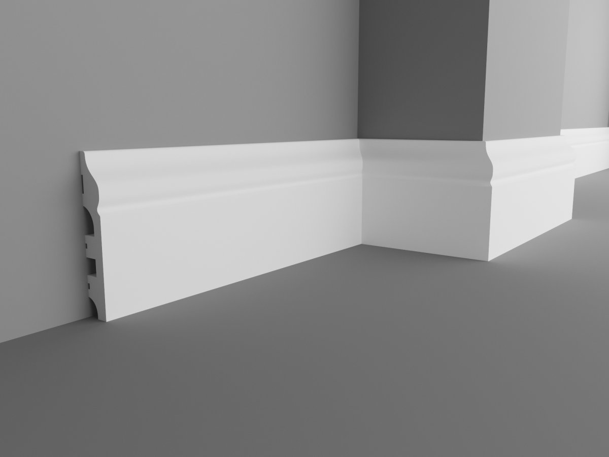 Плинтус напольный для труб отопления