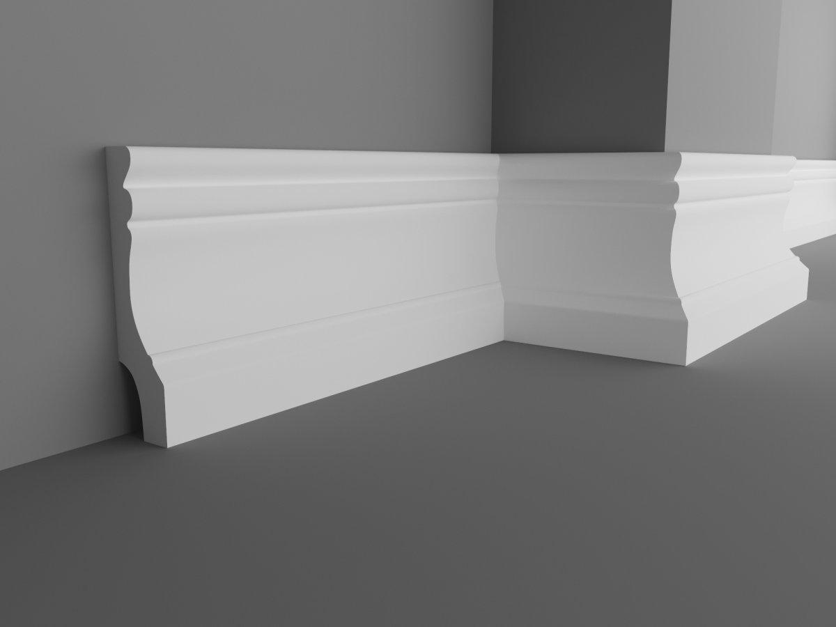 Плинтус quick Step NEVSKRPAINTA White&Paintable Skirting