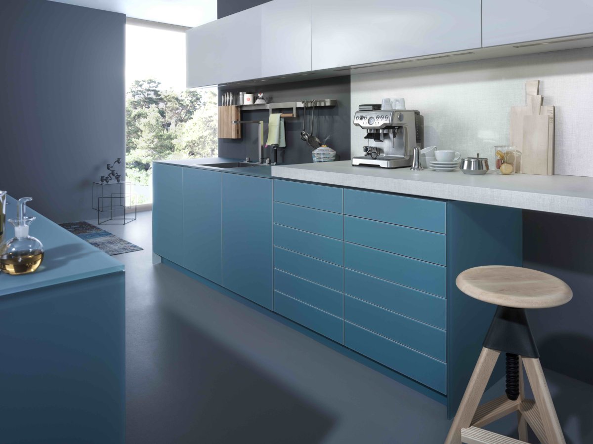 Кухни leicht фасады без ручек