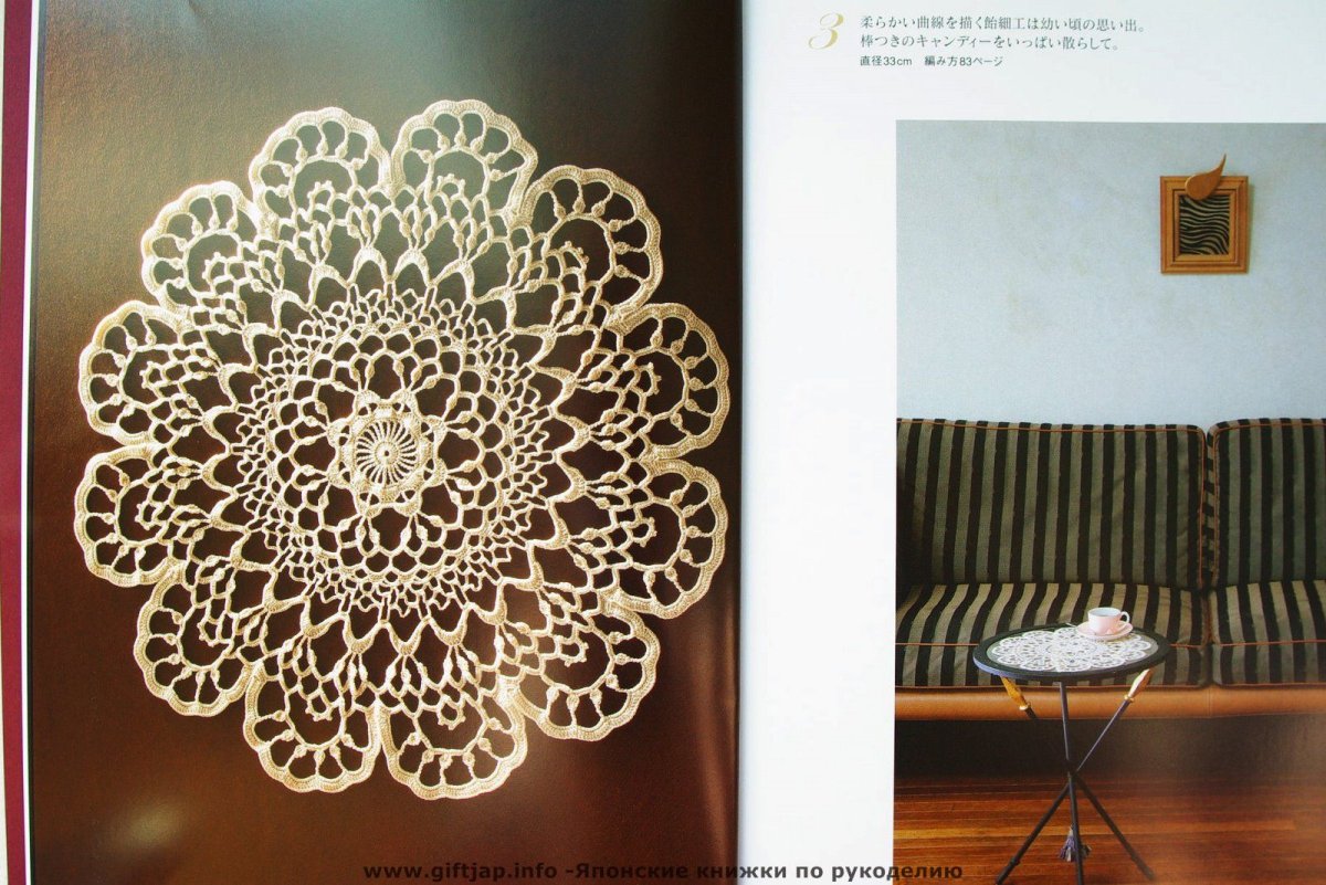 Вязаные салфетки для кухни